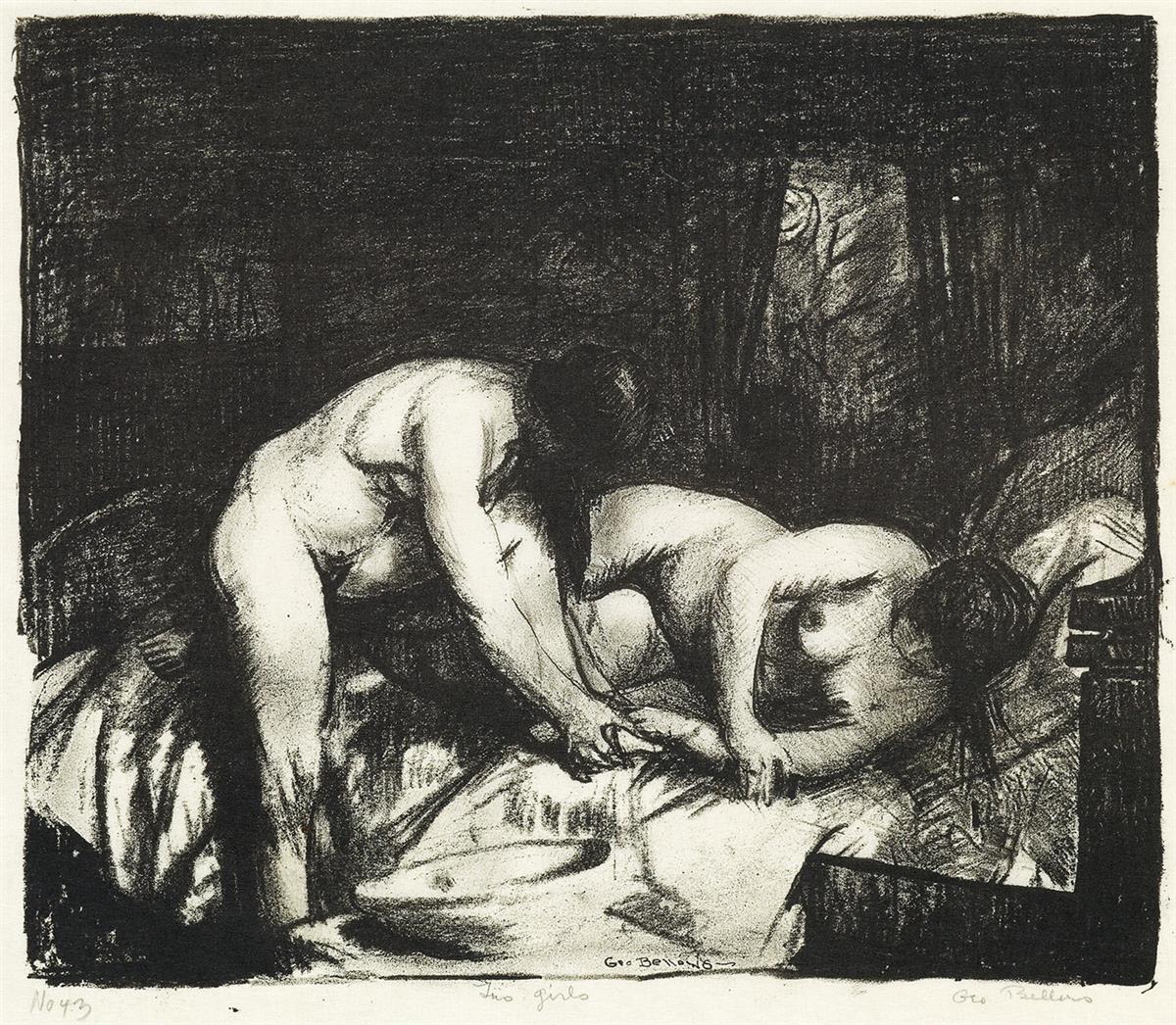 GEORGE BELLOWS Two Girls.